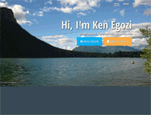 Tablet Screenshot of kenegozi.com